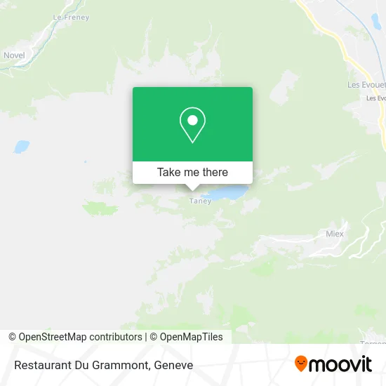 Restaurant Du Grammont map