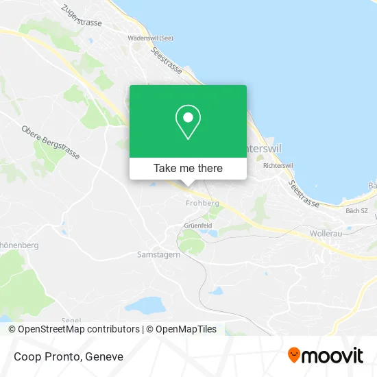 Coop Pronto map