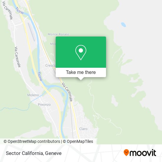Sector California map