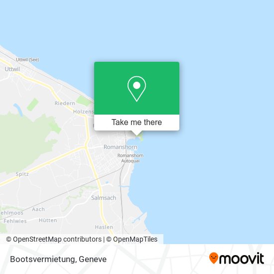 Bootsvermietung map