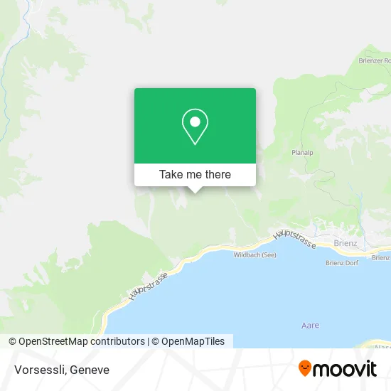 Vorsessli map