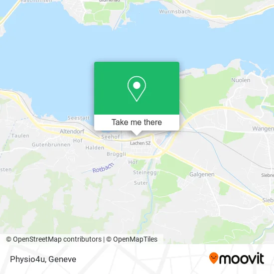Physio4u map