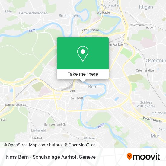 Nms Bern - Schulanlage Aarhof map