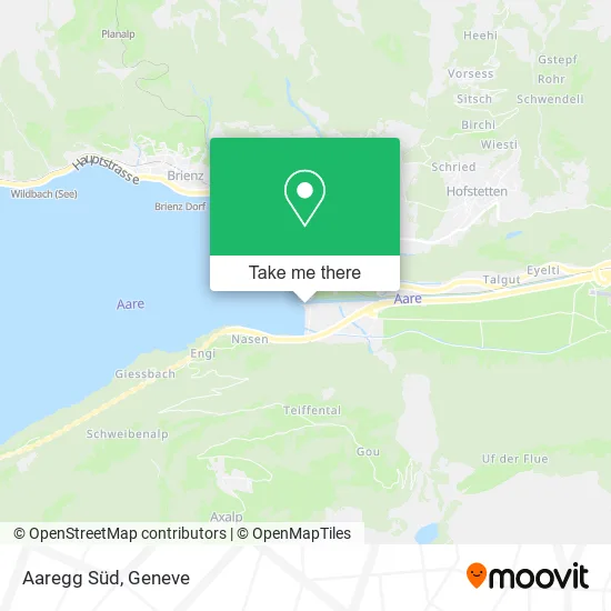 Aaregg Süd plan
