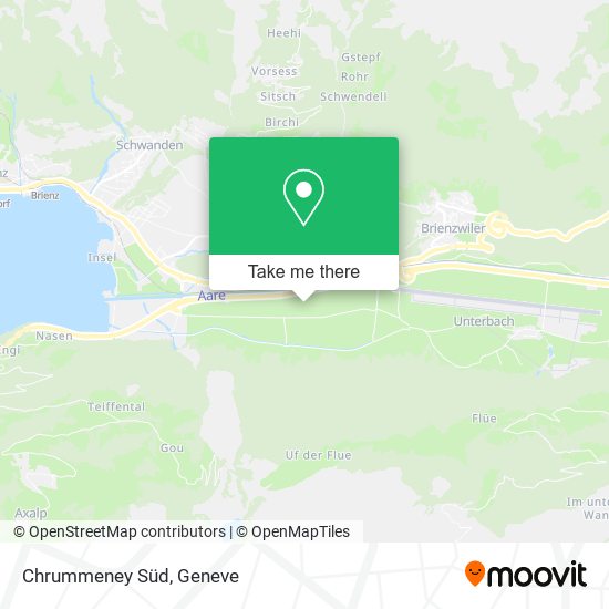 Chrummeney Süd map