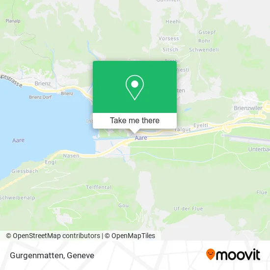 Gurgenmatten map