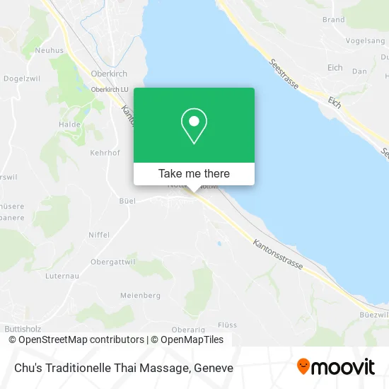 Chu's Traditionelle Thai Massage map