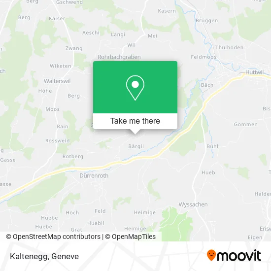 Kaltenegg map