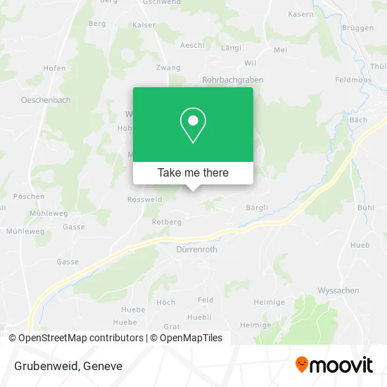 Grubenweid map
