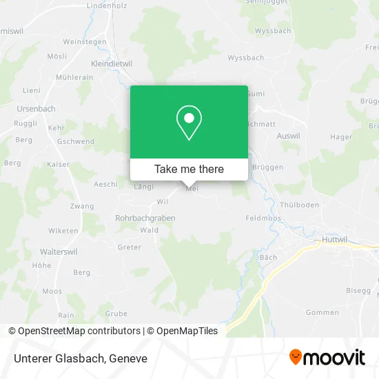 Unterer Glasbach map