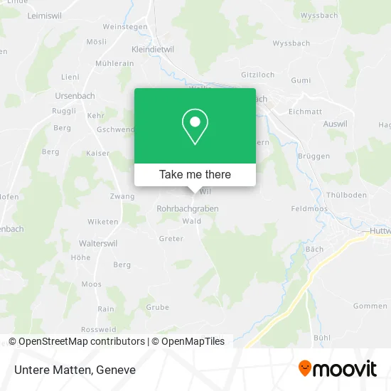 Untere Matten map