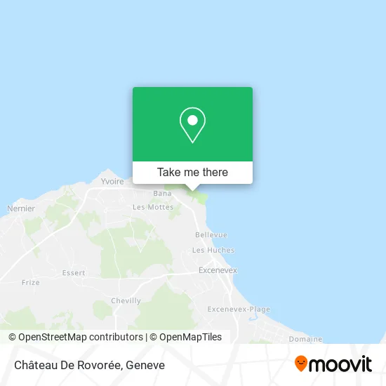 Château De Rovorée map