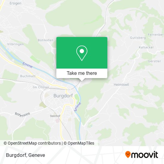 Burgdorf map