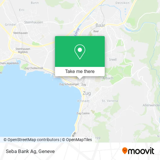 Seba Bank Ag map