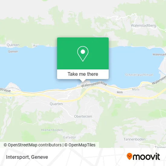 Intersport map