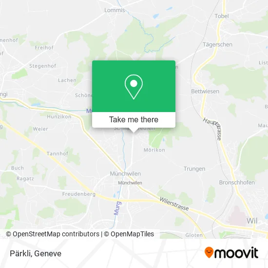 Pärkli map