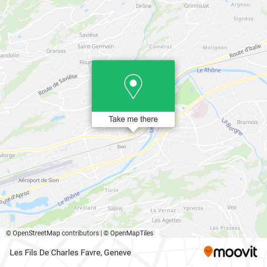 Les Fils De Charles Favre map