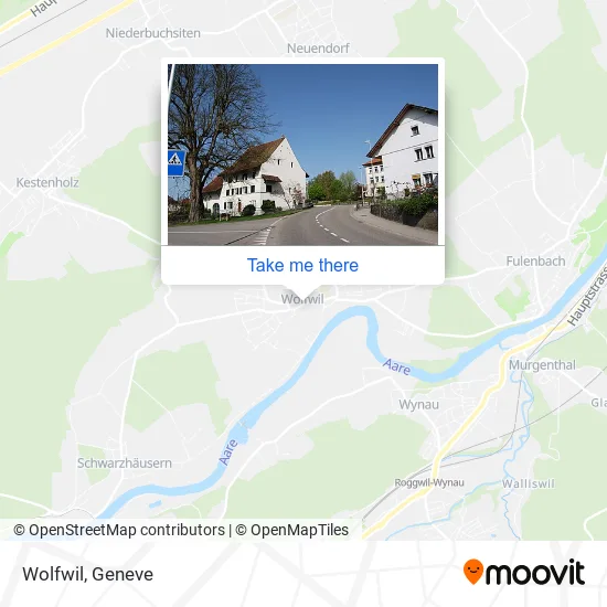 Wolfwil map