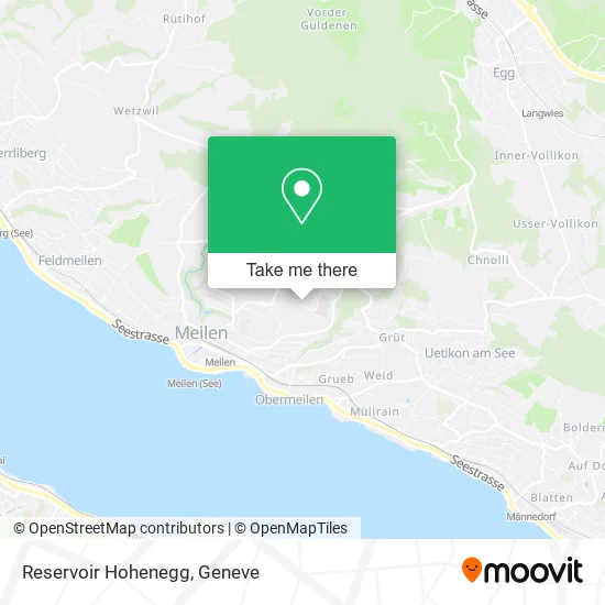 Reservoir Hohenegg map