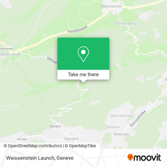 Weissenstein Launch map