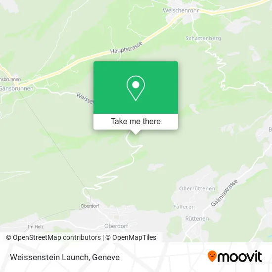 Weissenstein Launch map