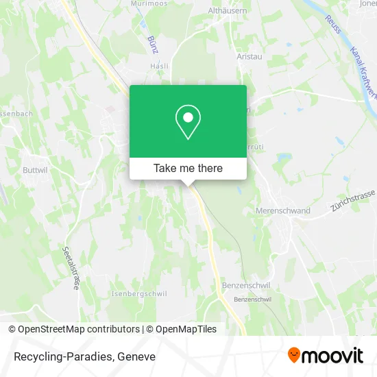 Recycling-Paradies map