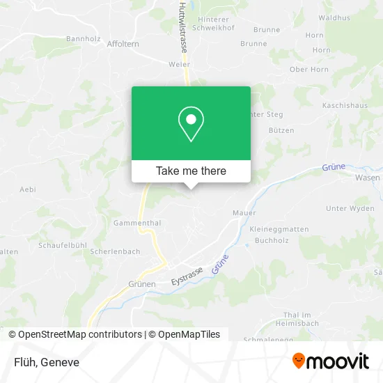 Flüh map