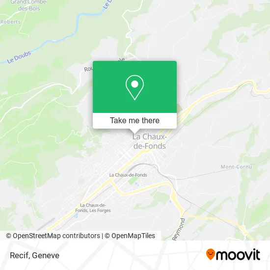 Recif map
