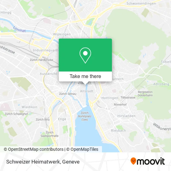 Schweizer Heimatwerk map