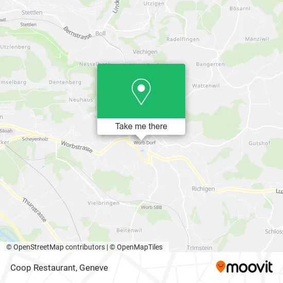 Coop Restaurant map
