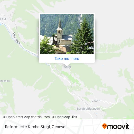 Reformierte Kirche Stugl map