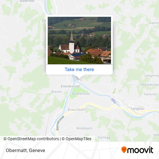 Obermatt map