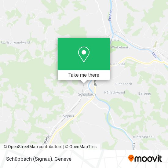 Schüpbach (Signau) map