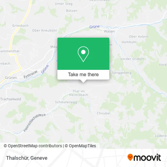 Thalschür map