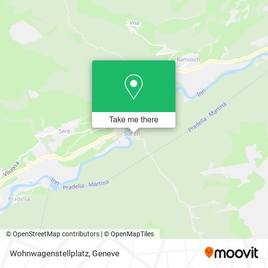 Wohnwagenstellplatz map
