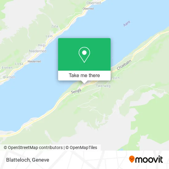 Blatteloch map