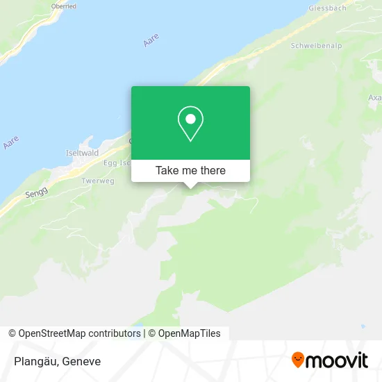 Plangäu map