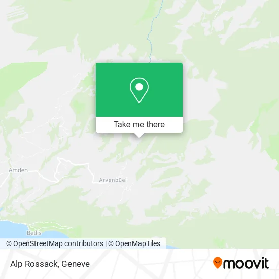 Alp Rossack map