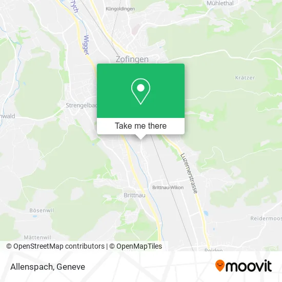Allenspach map
