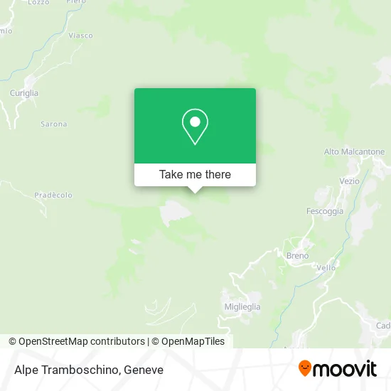 Alpe Tramboschino map