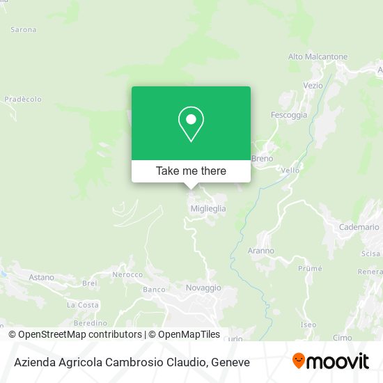 Azienda Agricola Cambrosio Claudio map