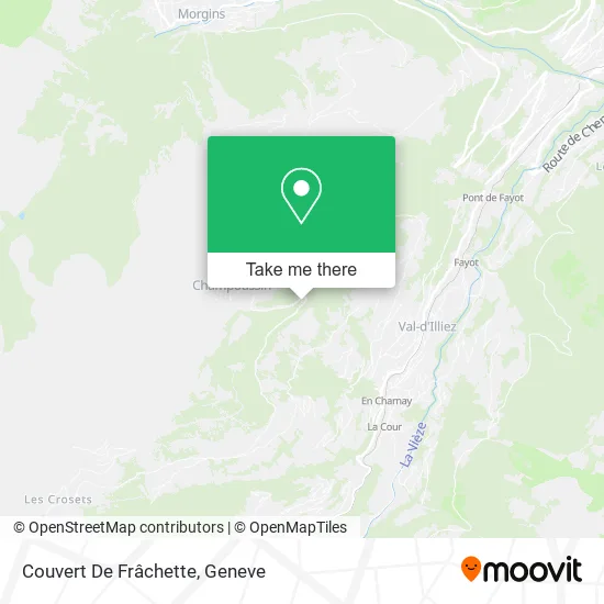 Couvert De Frâchette map