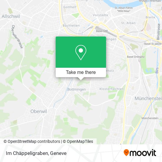 Im Chäppeligraben map