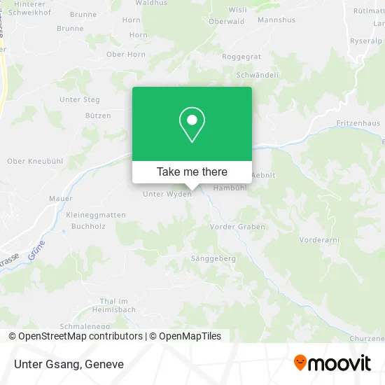 Unter Gsang map