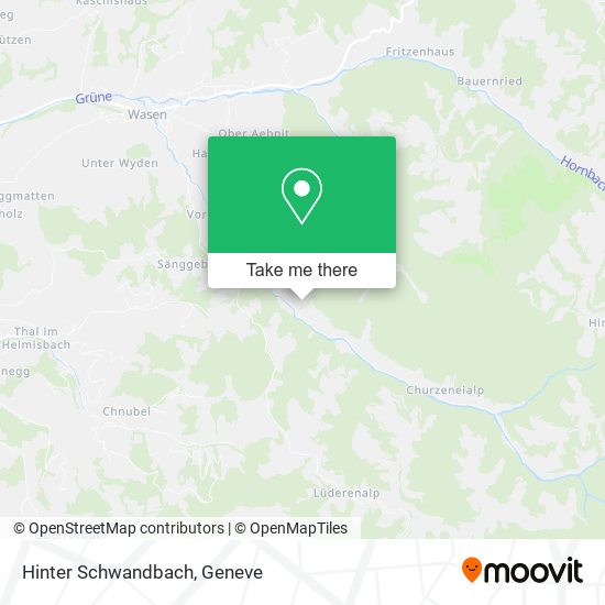 Hinter Schwandbach map