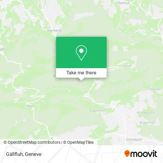 Gällfluh map