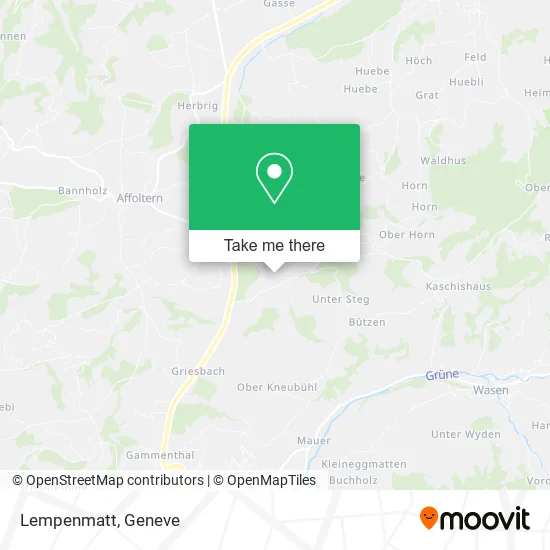 Lempenmatt map