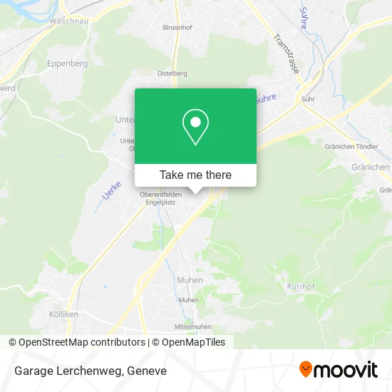 Garage Lerchenweg map