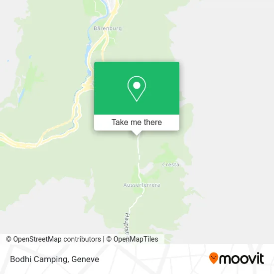 Bodhi Camping map