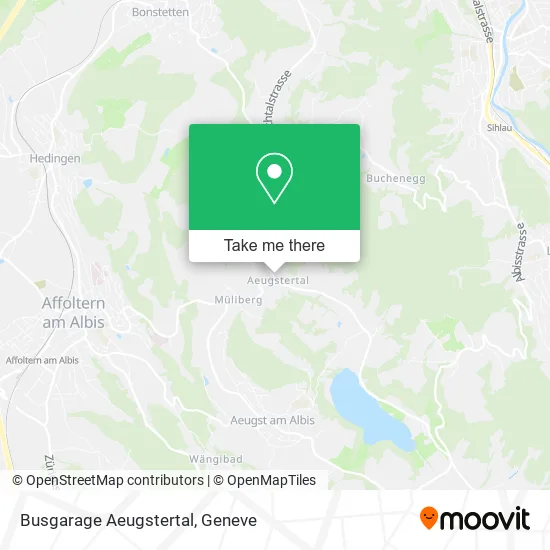 Busgarage Aeugstertal map